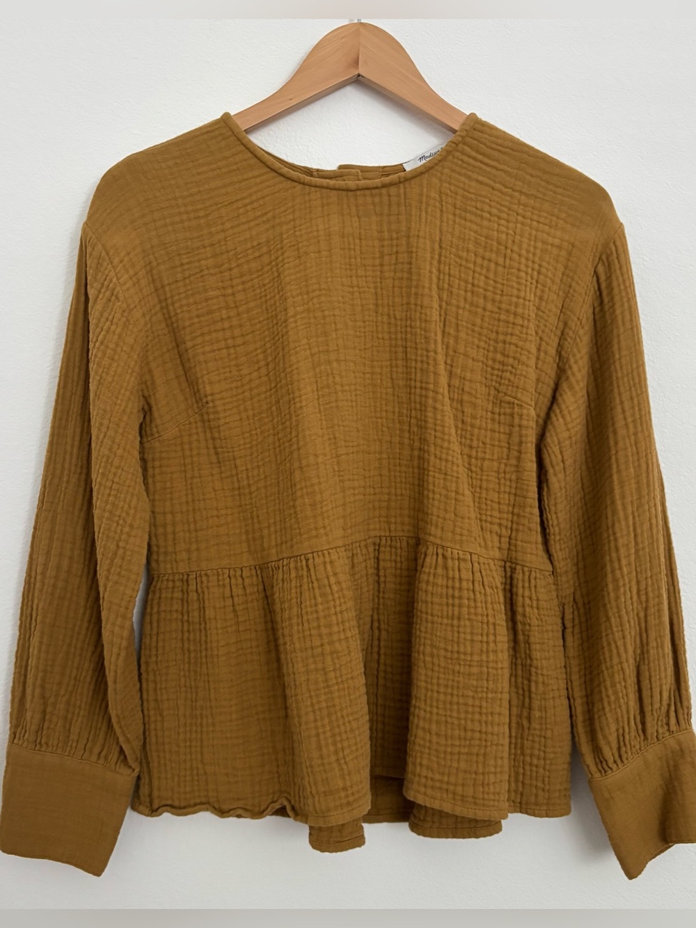 Madewell Pepum Top